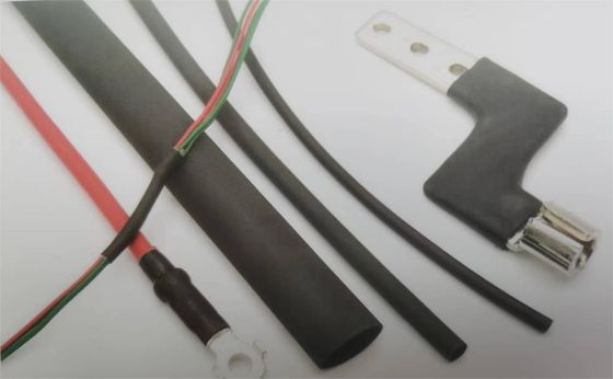 Χωρίς αλογόνες διπλή κολλητική με τοίχο με επένδυση, συρρικνωτής θερμότητας, πολυολεφίνης, σωλήνες, επιβραδύνωση φλόγας