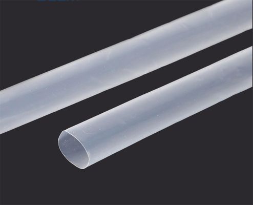 Δορυφόροι PTFE που συρρικνώνονται θερμικά Θερμοκρασία συρρίκνωσης > 350°C Διαύγεια