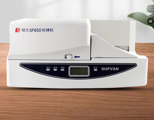 SP 650 Εκτυπωτής ετικετών PVC Αυτοματοποιημένη συνεχής είσοδος Εκτυπωτής καταλόγου καλωδίων ηλεκτρικής ενέργειας τηλεπικοινωνιών